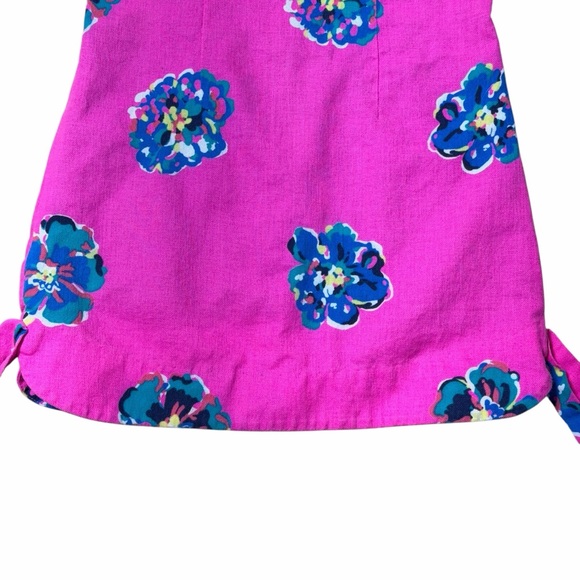 Lilly Pulitzer Hot Pink Kirkland Mambo Shift Children’s Dress Girls 4 - Picture 3 of 7